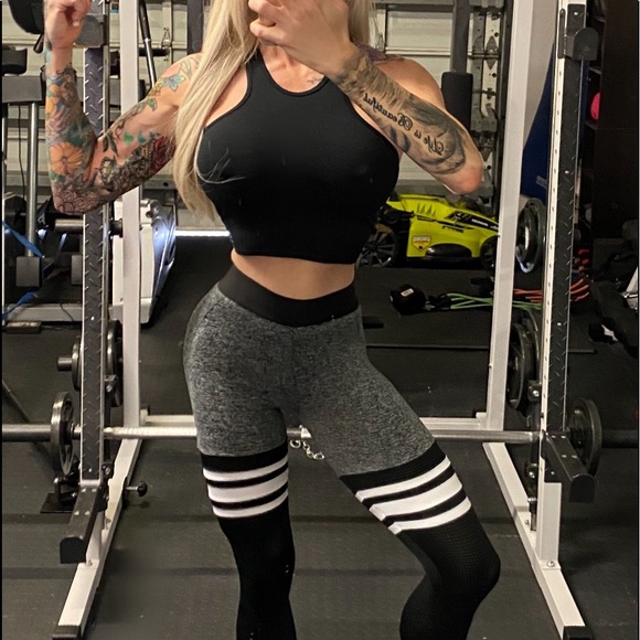 Bombshell long sock style leggings - Picture 5 of 5